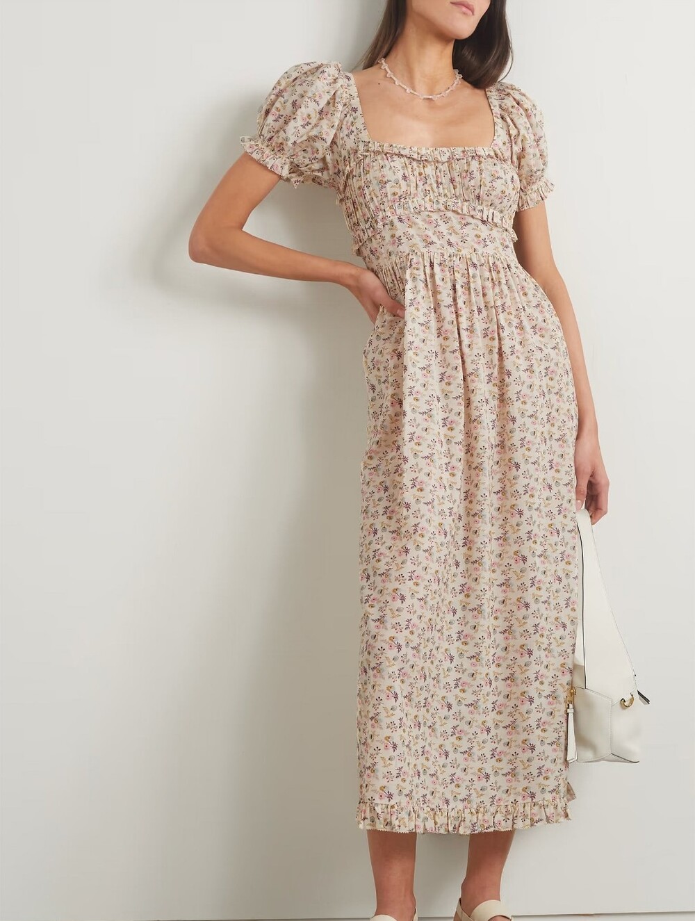 NEW Doen Gia Dress Floral Print Size Large